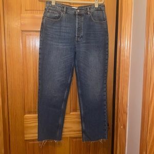 Boyish high rise jeans
